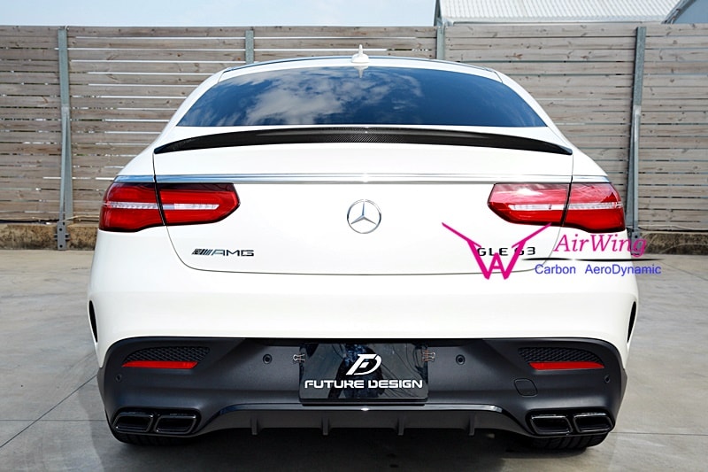 C292 GLE - AMG style Carbon Trunk Spoiler 02